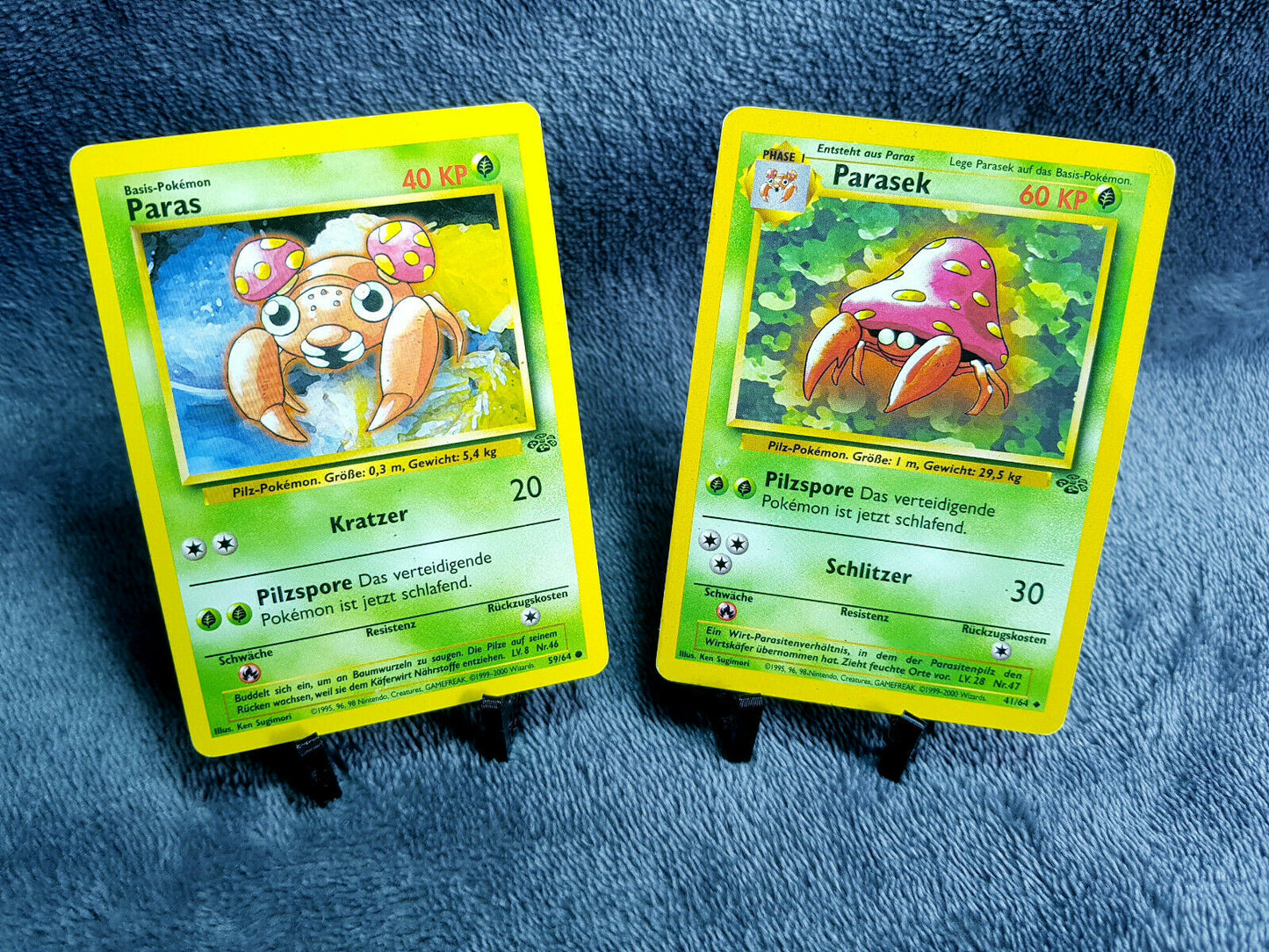 Pokemon Karten Full Set | Paras 59/64 & Parasek 41/64 | deutsch
