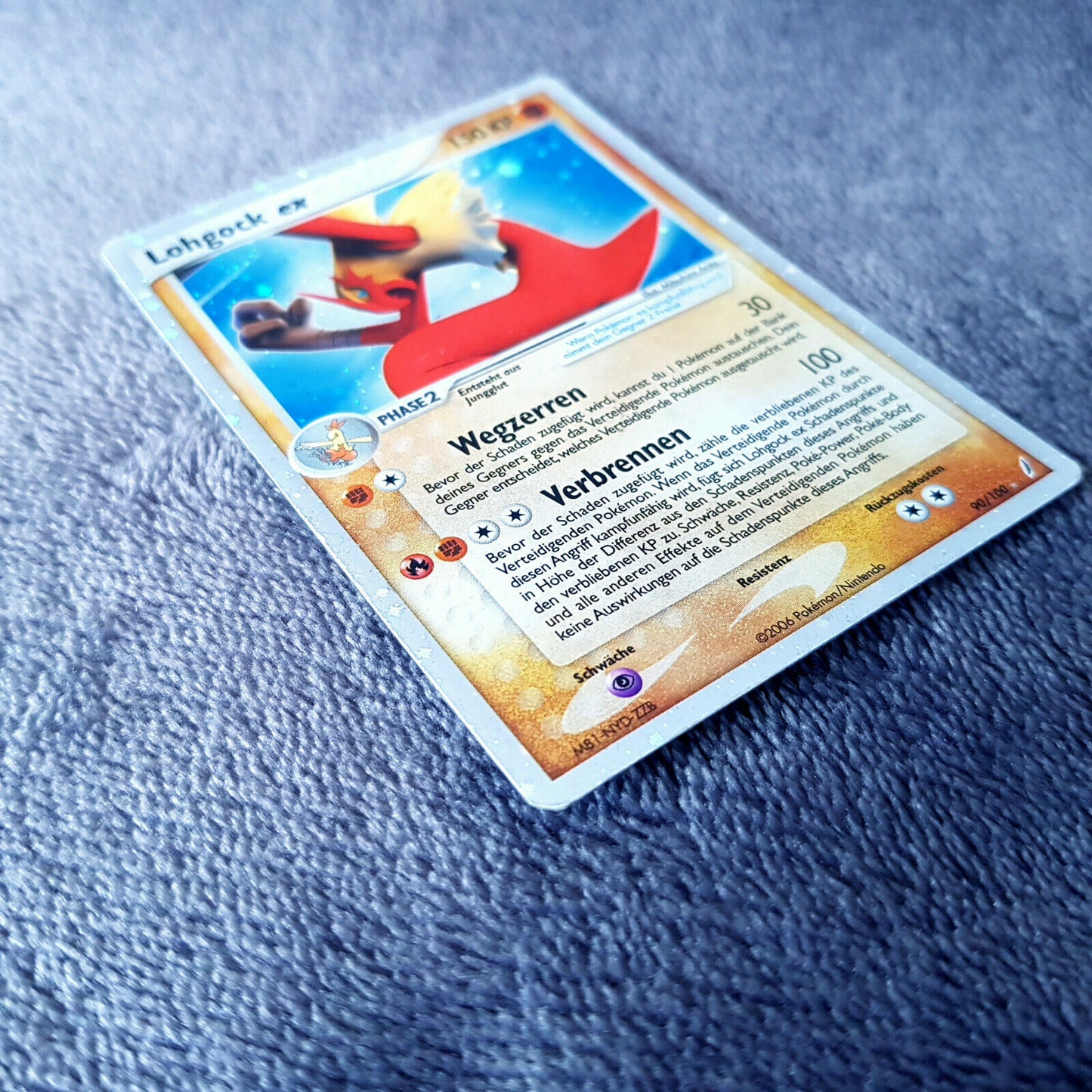 Pokemon - Lohgock ex 90/100 - rare holo - EX Crystal Guardians 2006