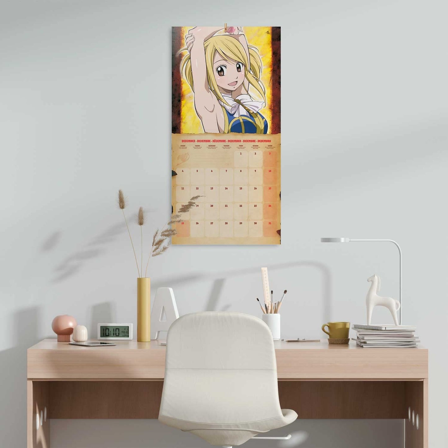Fairy Tail Kalender Wandkalender 2023 Erik