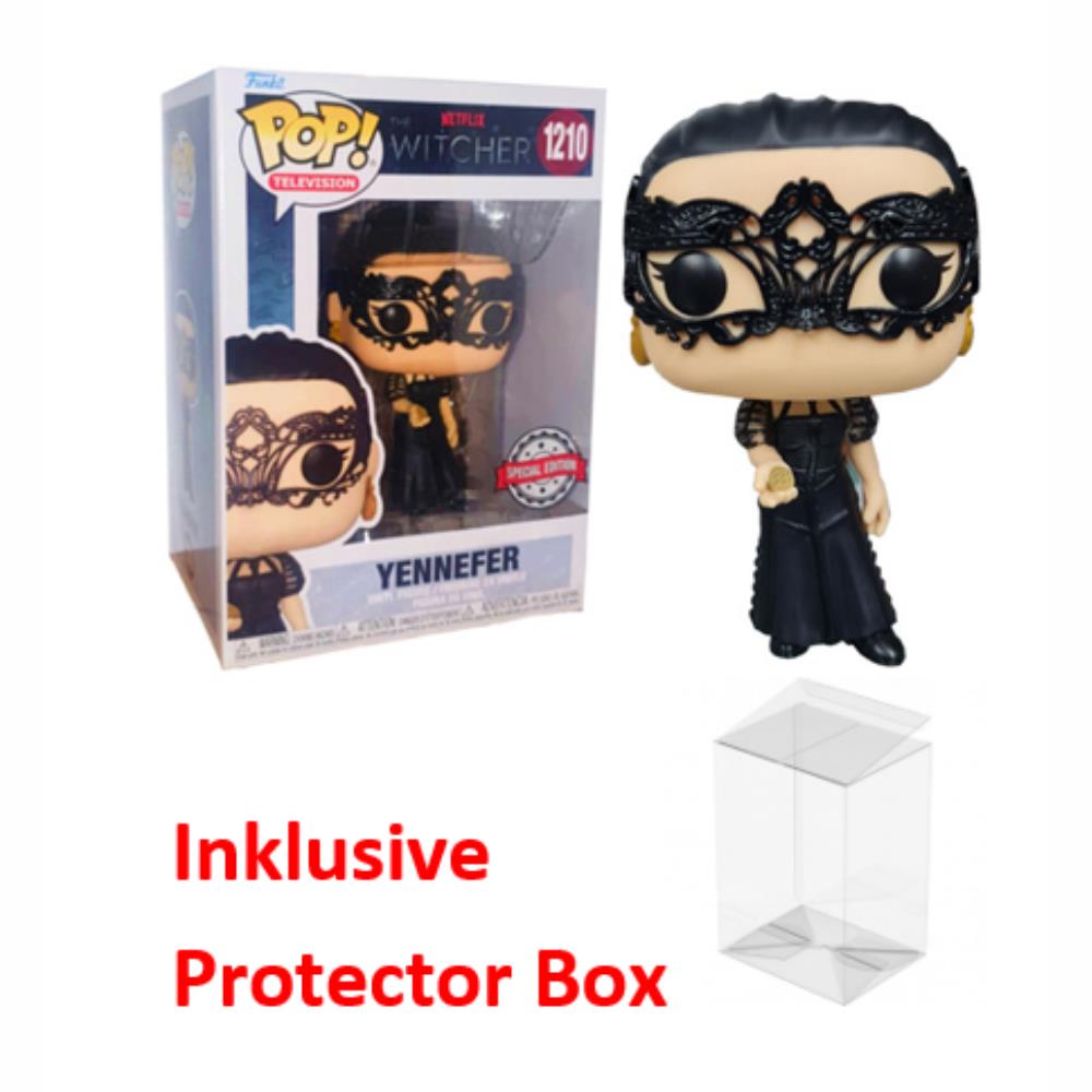 FUNKO POP Witcher #1210 Yennefer Special Edition Figur NEU sealed + Protector Box